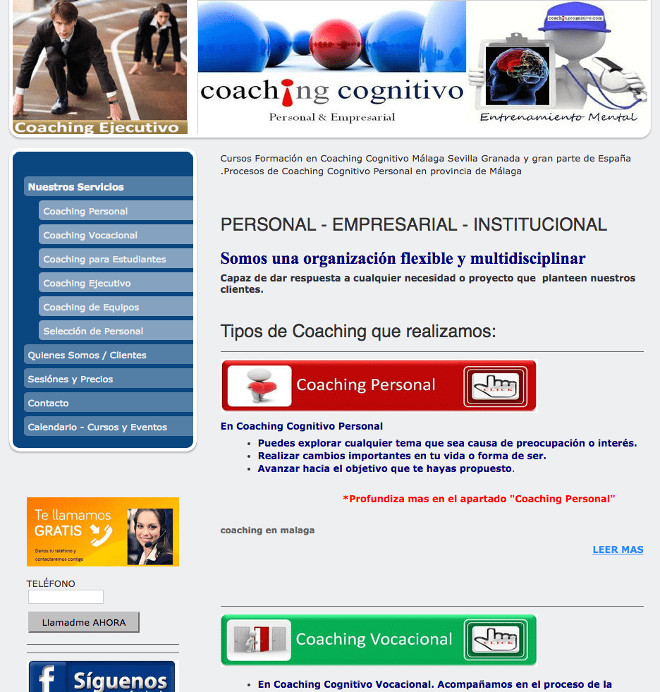 Coaching Cognitivo Malaga
