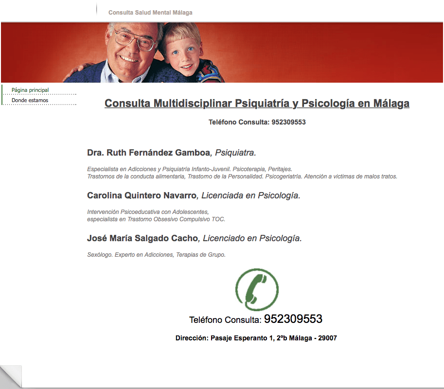Consulta Salud Mental Malaga Psicologos
