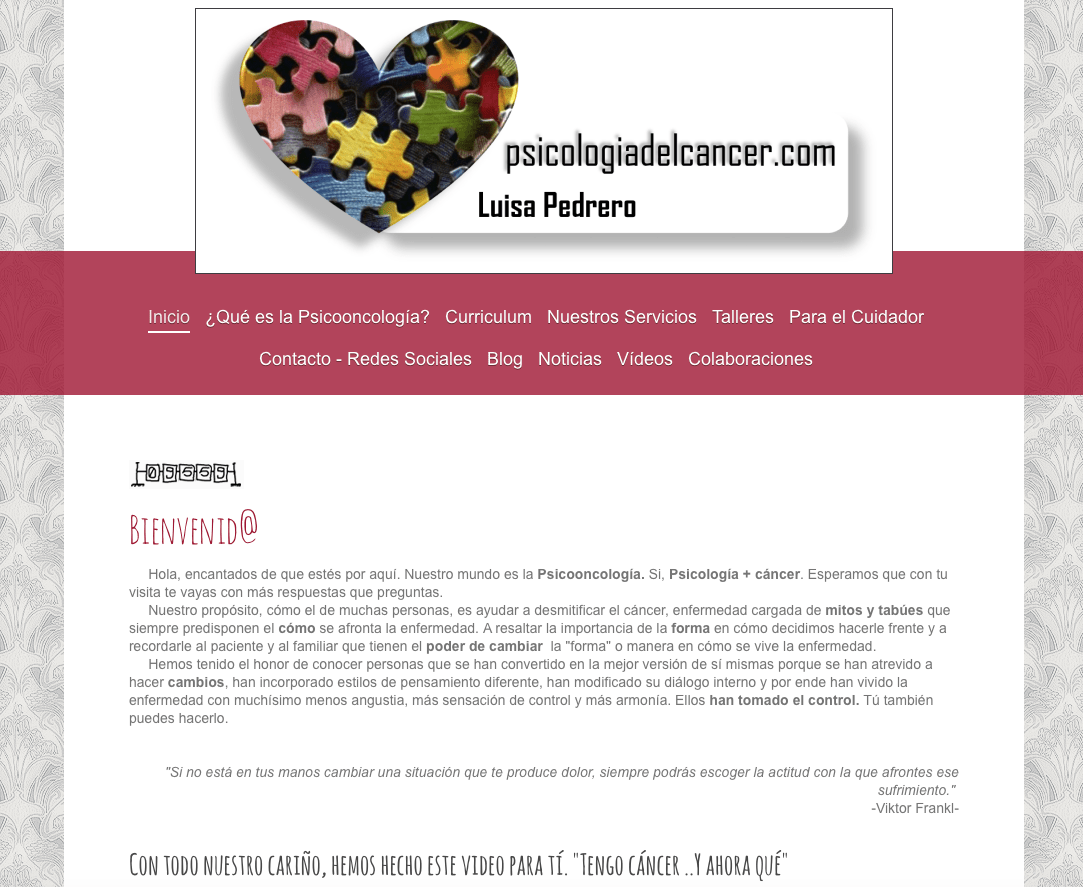 Psicooncologa Malaga Psicologia del Cancer Psicooncologa Malaga Psicologia del Cancer